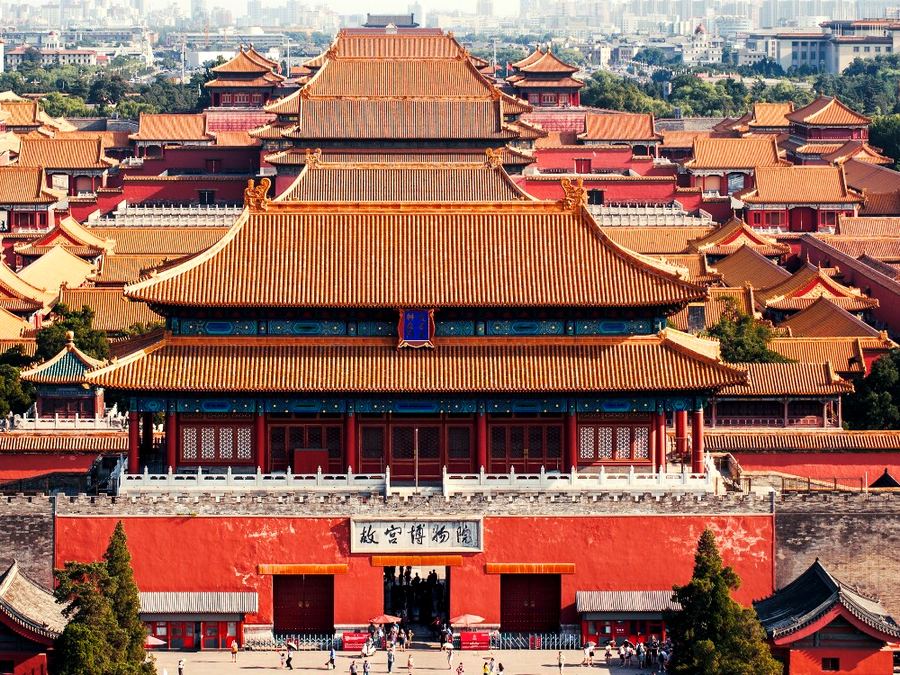 Förbjudna staden i Beijing